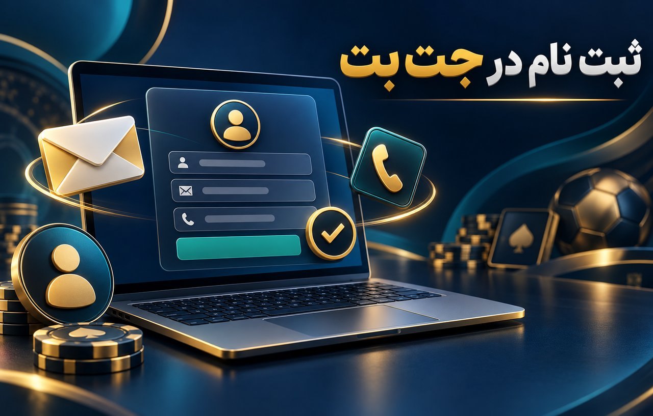 ثبت نام در جت بت؛ چه اطلاعاتی باید درست وارد شوند؟